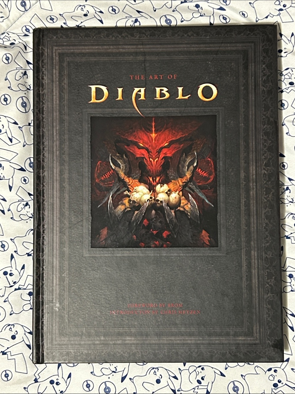 The Art of Diablo Artbook Volume One Hardcover